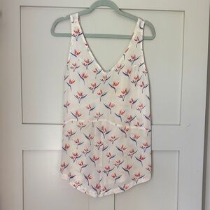 Acacia bird of paradise haiku romper